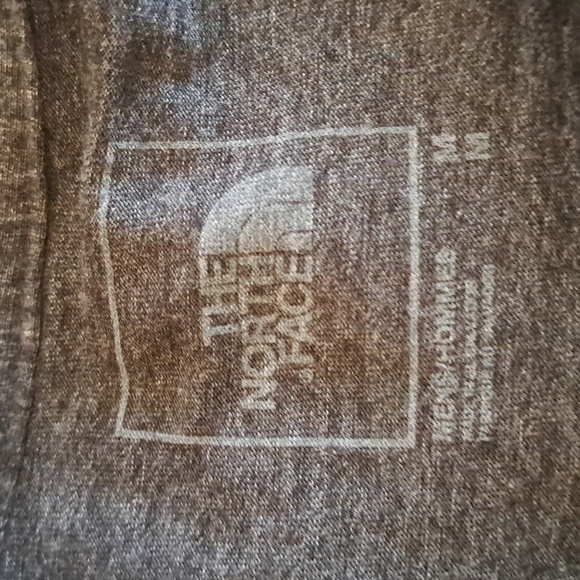 The North Face Men's SS Half Dome Tri-Blend Tee- TNF Dark Grey Heather - Size: M - Picture 6 of 8